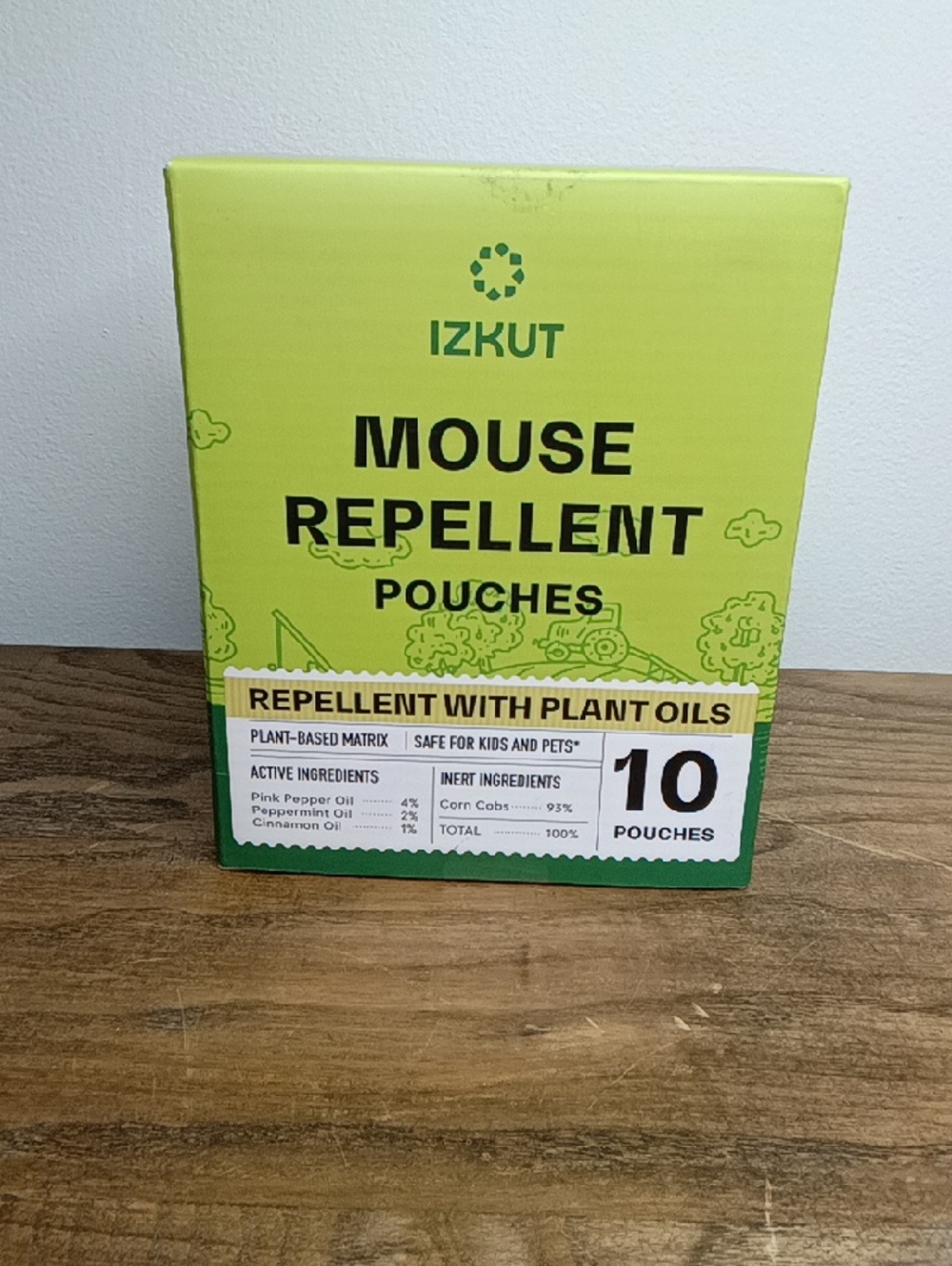 Mouse Repellent 10 Pouches with Plant Oil- 10 Pack